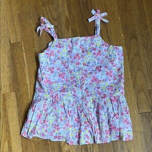 Floral GAP Kids Top with Bow Straps